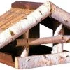 Futterhaus Aus Birkenholz Mit Schilfdach -Josera Store 1099futterhausbirkenholzdachmitschilf35x17x19cm