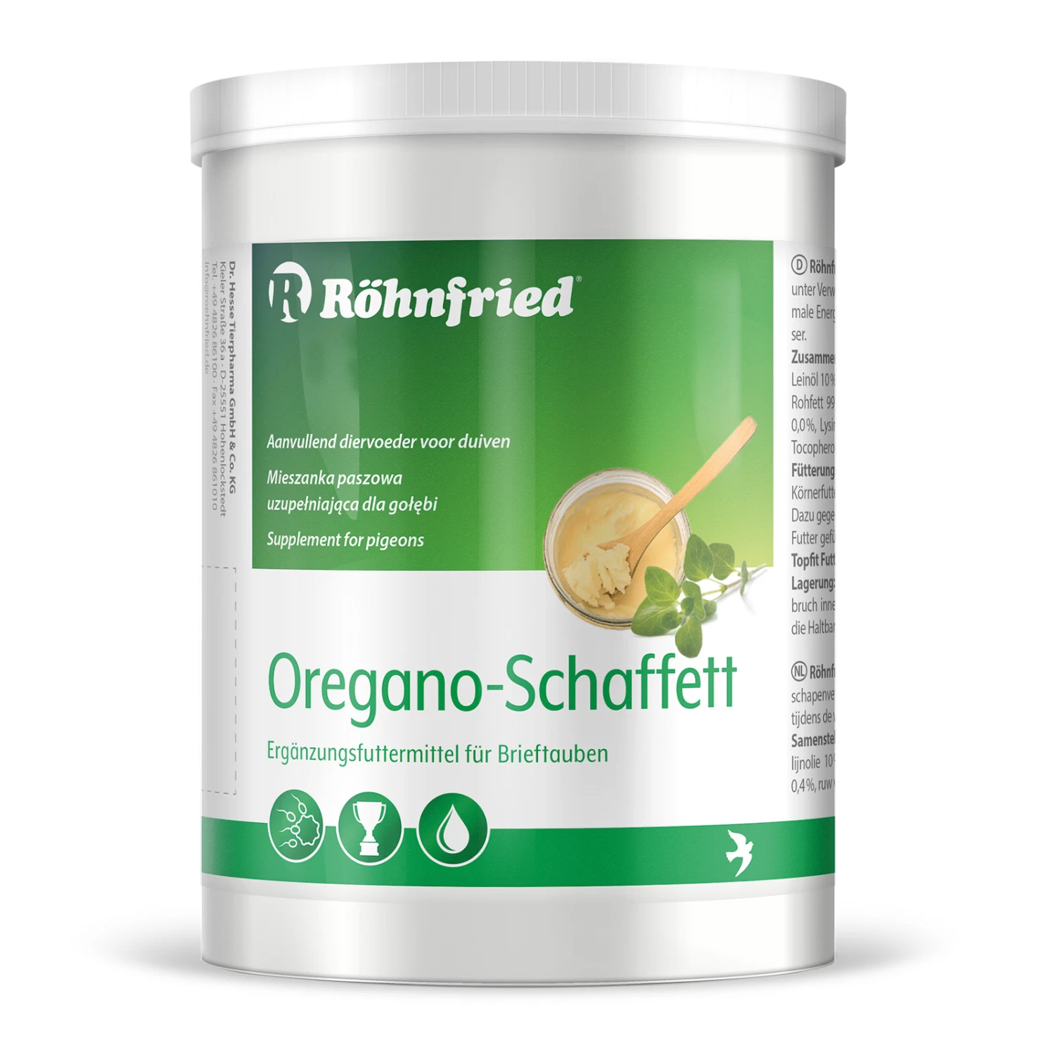 Röhnfried Oregano-Schaffett 600g 3 Röhnfried Oregano-Schaffett 600g