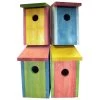 Nistkasten - Bunt -Josera Store 70550 4 stck nistkasten bunt fr meisen 16 x 13 x 23 cm loch 32 mm skaliert