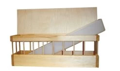 Futterrinne Herwi Mit Deckel Inkl. Schale 100cm