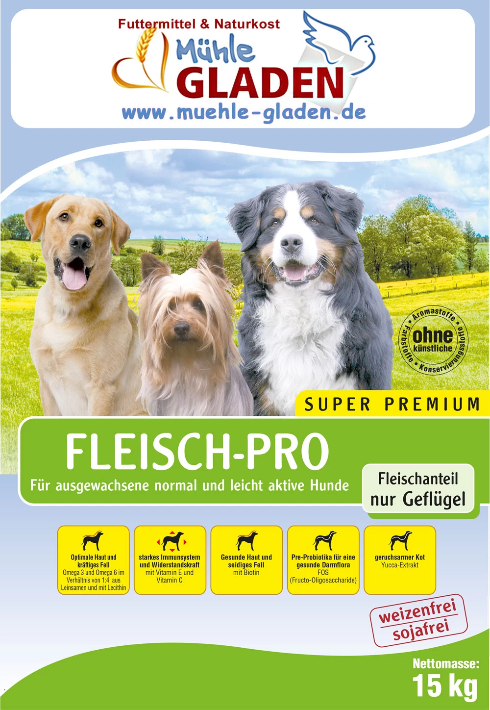 Gladen Fleisch-Pro 5kg 3 Gladen Fleisch-Pro 5kg