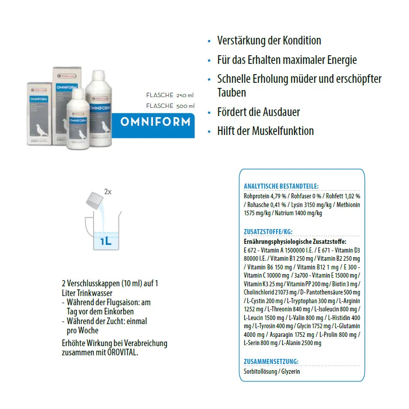 Oropharma Omniform 500ml 4 Oropharma Omniform 500ml - Image 2