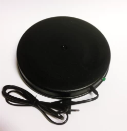 Tränkenwärmer Flach Schwarz 24W Ø 30cm